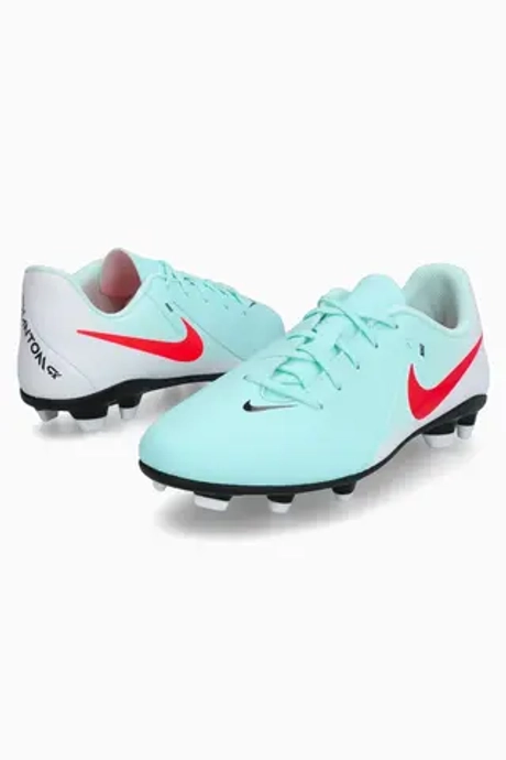 Бутсы Nike Phantom GX 2 Club FG/MG Junior - голубой