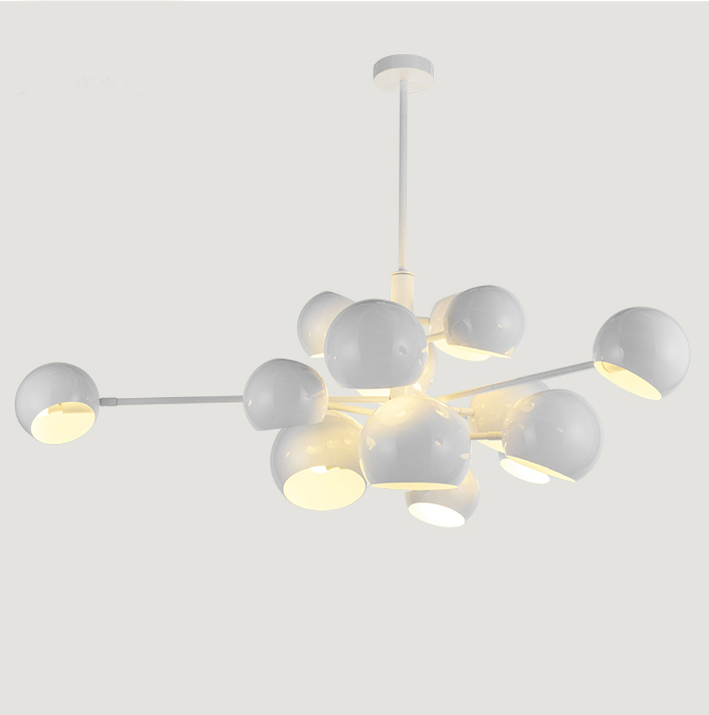Ceiling design lamp  Kopra Burst No 433 by David Weeks Studio (White)