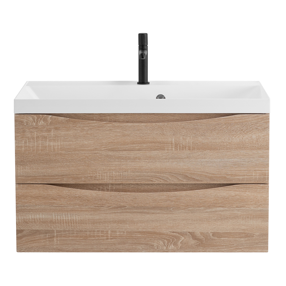 Тумба подвесная под раковину BelBagno MARINO-800-2C-SO-WO-P