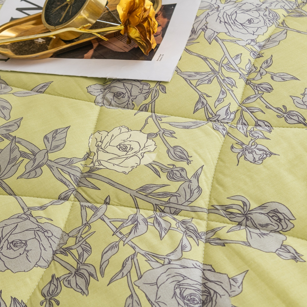 Комплект постельного белья Сатин с Одеялом 100% хлопок OB121