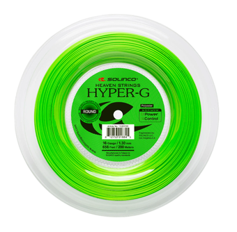 Теннисные струны Solinco Hyper-G Round (200 m) - зеленый