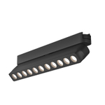 DK5338-BK Светильник для трека Air, серия Grill 4000 со светодиодом, L230*W26*H60мм, 48V DC, 12W, RA?90, 36°, 4000K, IP20, черный, алюминий