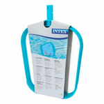 Сачок для бассейна Intex 29050 плоский / Насадка сачок с мелкой сеткой для сбора мусора и листьев с поверхности воды Интекс