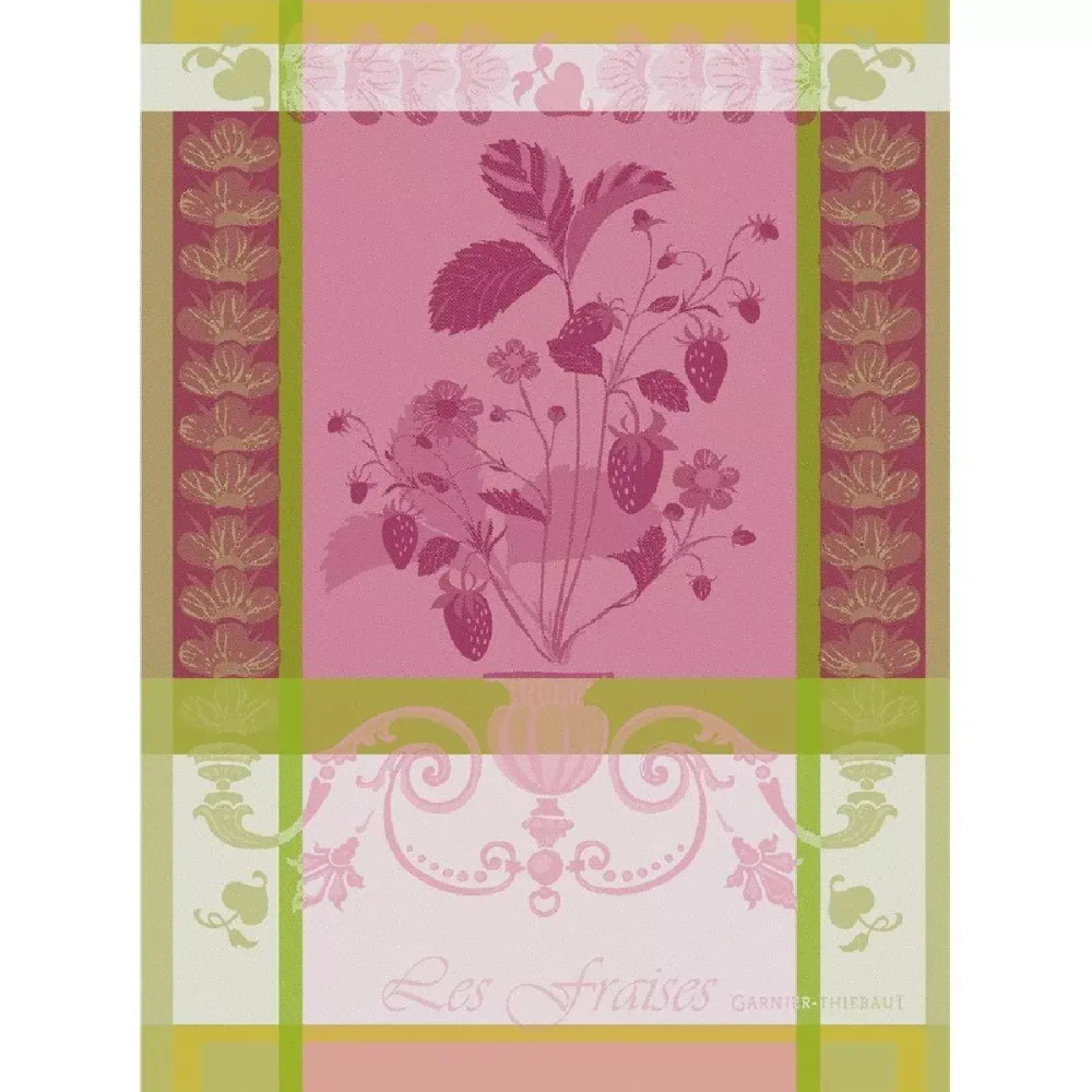 Кухонное полотенце Garnier Thiebaut Fraisier Pink (56 x 77 см)
