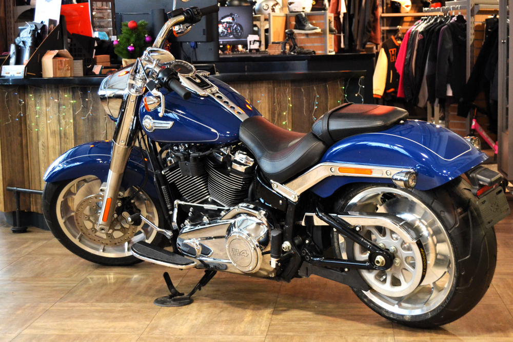 Harley-Davidson Fat Boy 114 (Bright Billiard Blue) 2024