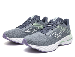 Кроссовки для бега женские Mizuno Wave Inspire 21 Фиолетово-Зеленые