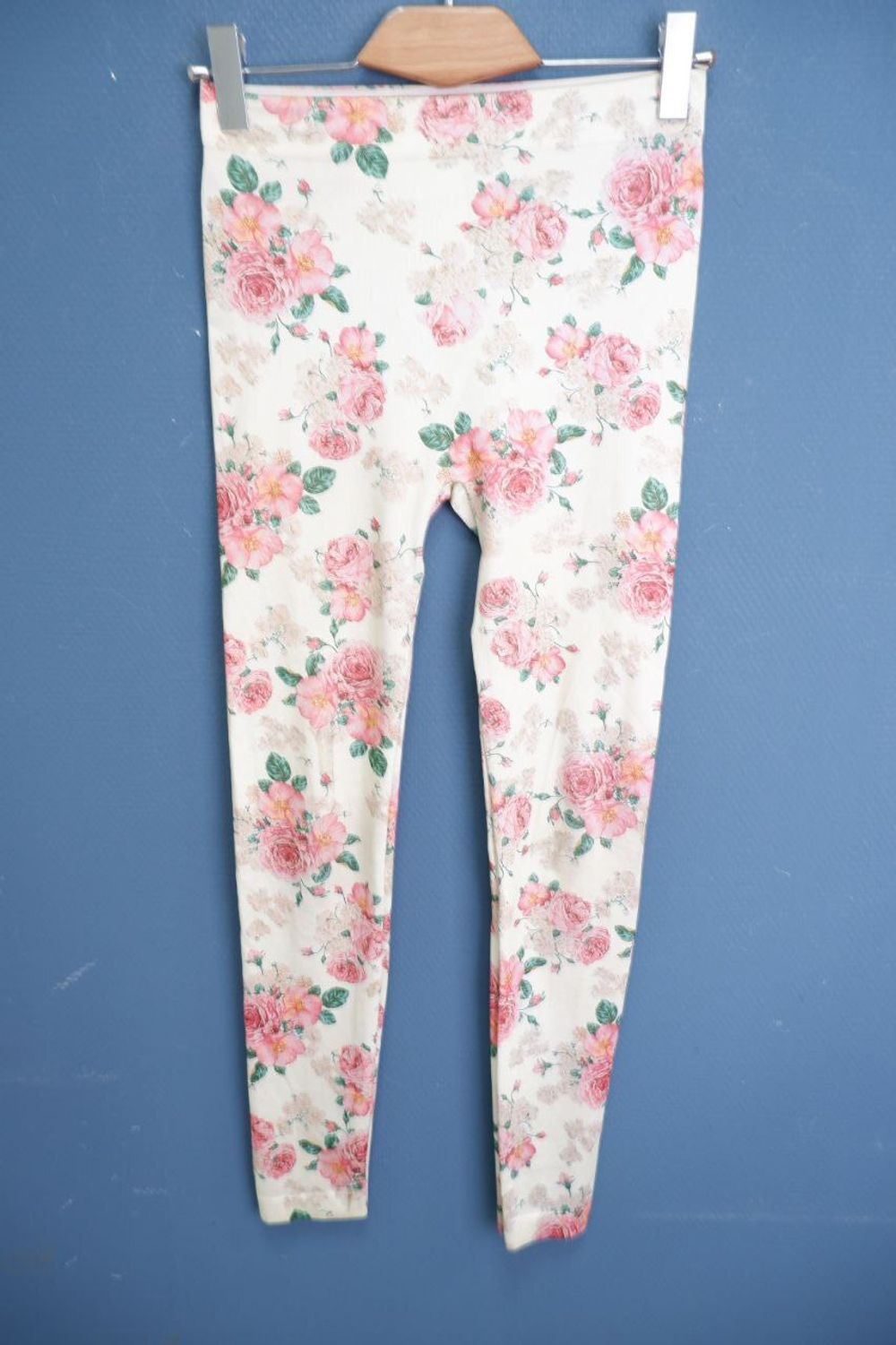 Штаны с цветочным принтом 40 размер