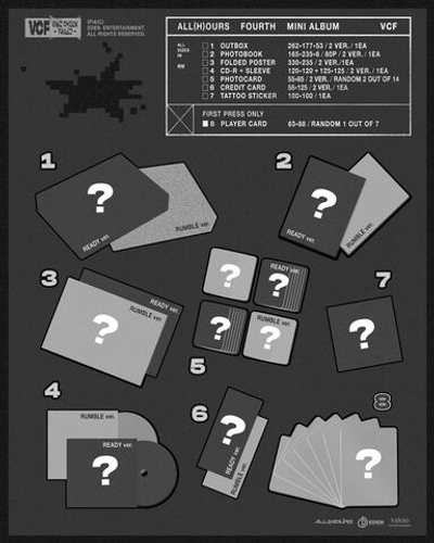 Альбом ALL(H)OURS - VCF