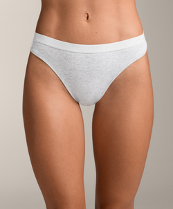 OYSHO Набор из 3 пар трусов-бразильяно из хлопковой смеси, синий