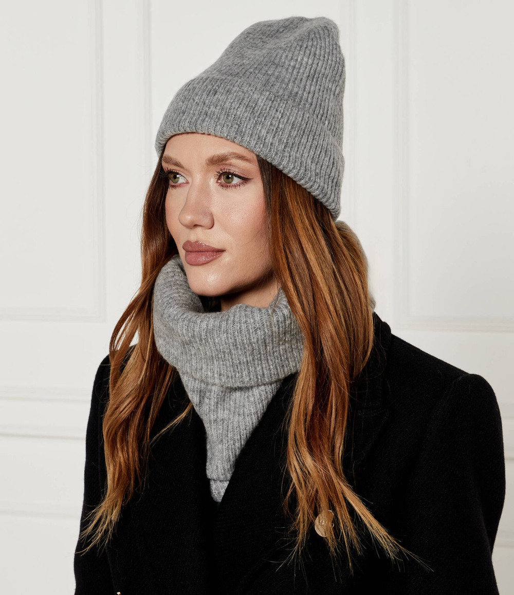 Шарф + шляпа Liu Jo - серый(2F4030 M0300)