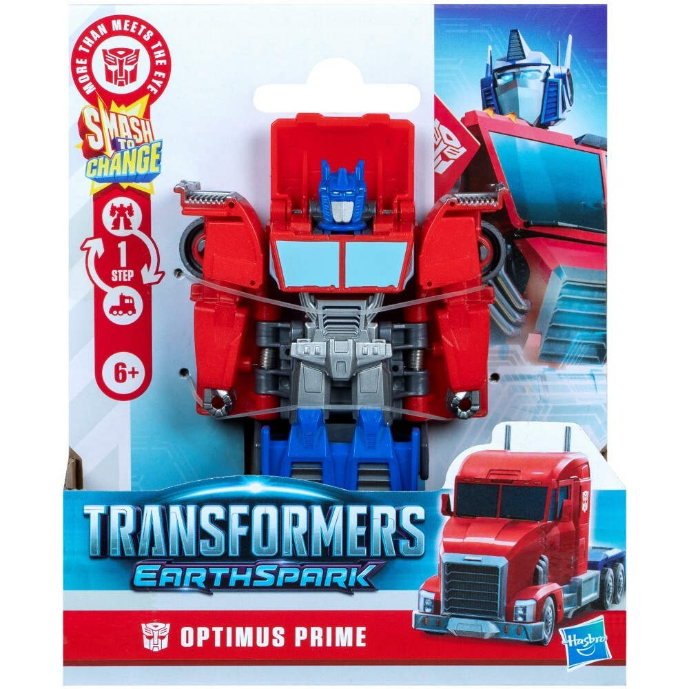 Hasbro Transformers Earth Spark - OPTIMUS PRIME 1-step smash figure G0994
