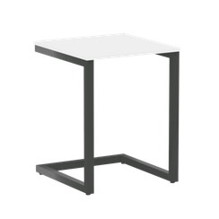 Home Office Стол письменный VR.SP-2-58 Белый Бриллиант/Металл Антрацит 580*600*750