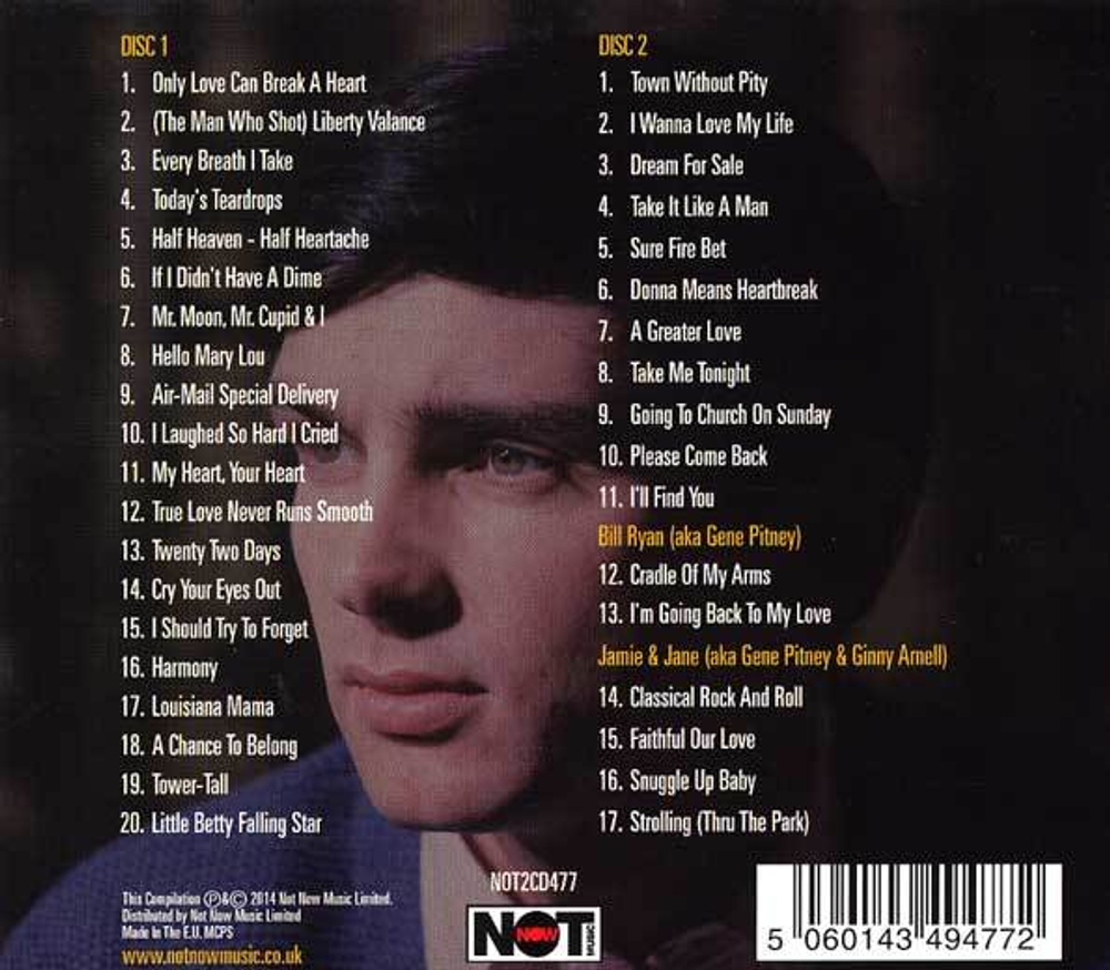 Gene Pitney / The Collection 1959 - 1962 (2CD)