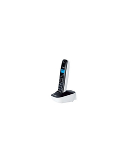 Panasonic KX-TG1611RUW (белый) (АОН, Caller ID,12 мелодий звонка,подсветка дисплея,поиск трубки)