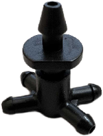 Адаптер ерш - "папа" 5мм, для установки разветвителей на 2 и 4 стороны для микротрубки