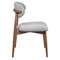 Стул Mod, орех, серый