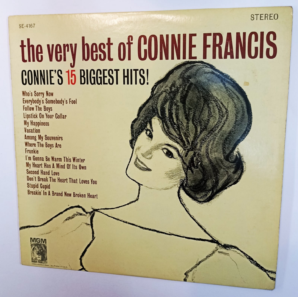 Connie Francis The Very Best Of Connie Francis (Connies 15 Biggest Hits) (US 1963)