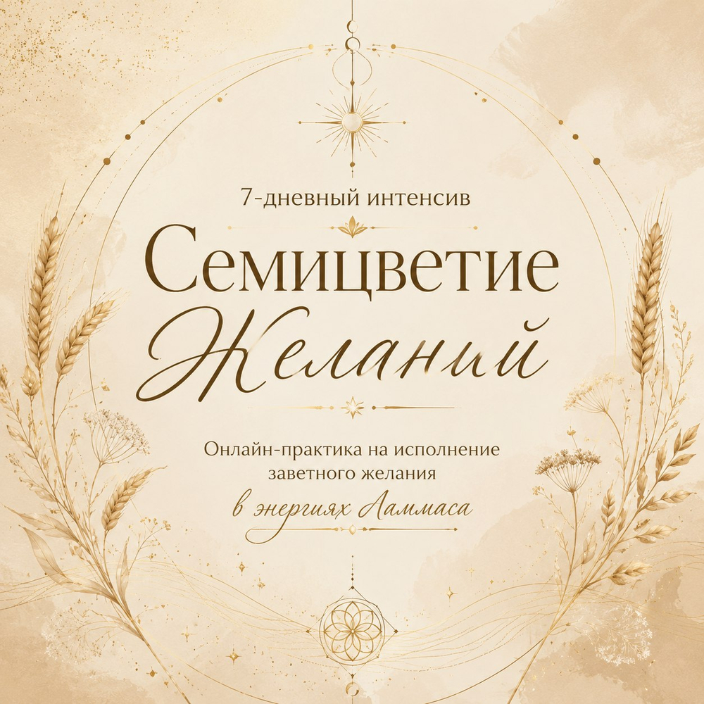 7-дневный интенсив «Семицветие Желаний»