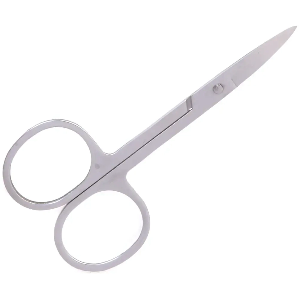 Ножницы маникюрные в пакете «Manicure set», широкие, цвет металл, 9см