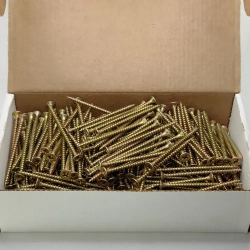 Саморез универсальный 4х60 жёлтый цинк. 1кг