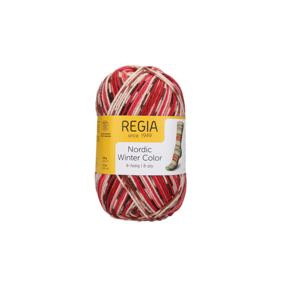 Пряжа для вязания Nordic Winter Color (03042) Schachenmayr Regia, 8 ниток (150г/300м).