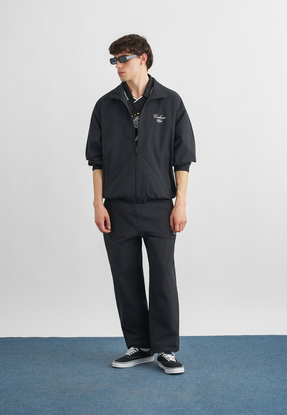 Carhartt WIP TRAVON  - Демисезонная куртка - Чёрный