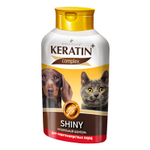 Шампунь RolfClub Keratin+ Shiny для короткошерстных собак и кошек,400 мл