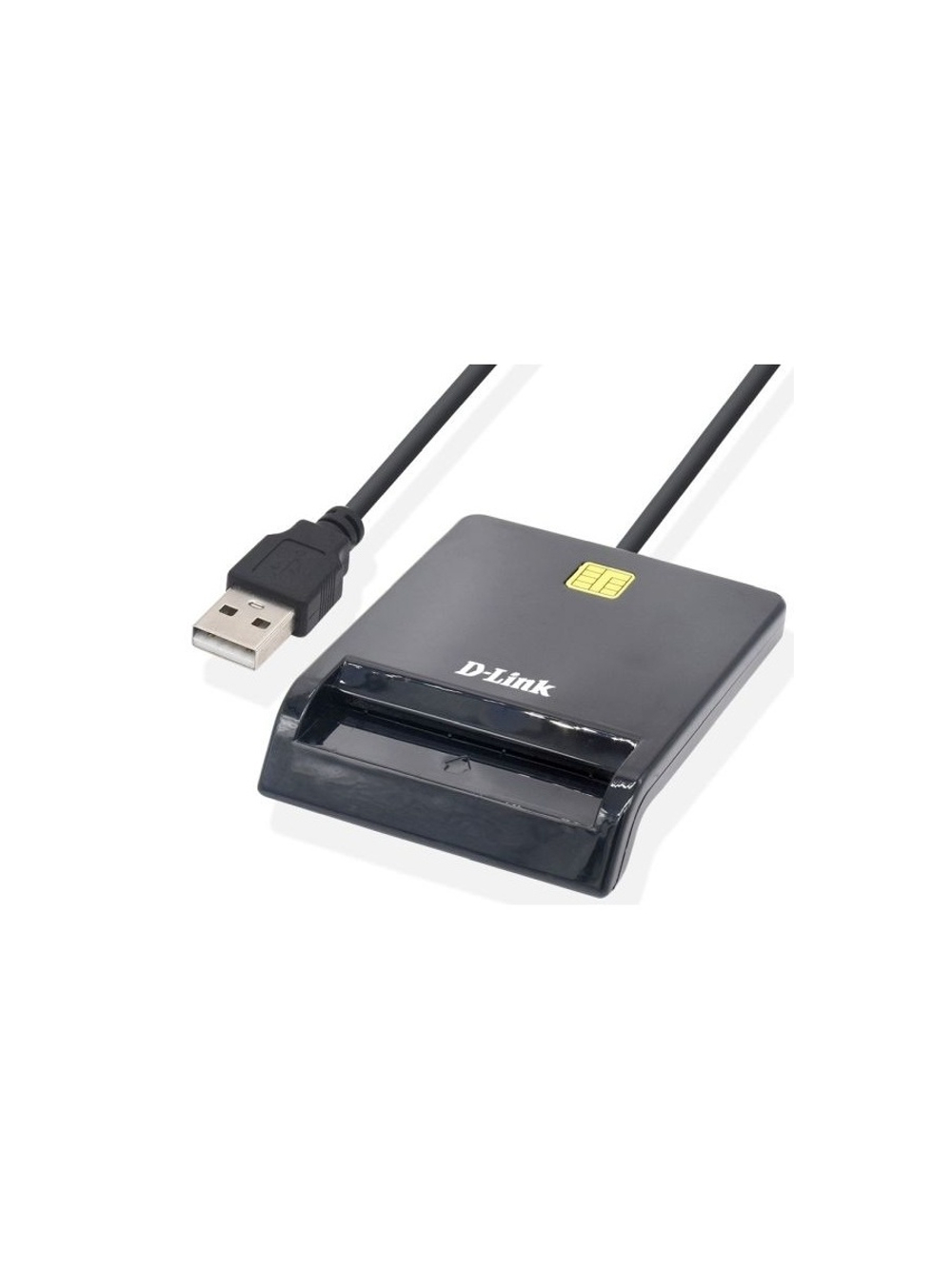 D-Link DCR-100/B1A USB-считыватель контактных смарт-карт