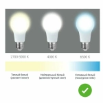 Светодиодная лампа I‑WATT i‑17106, мощность 11 Вт, цветовая температура 6400 К (холодный белый свет), форма «таблетка», цоколь GX53