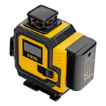 Лазерный уровень мультипризменный DLV 360-4T, 30 м, зеленый луч, Li-Ion 2,4 Aч, штатив// Denzel