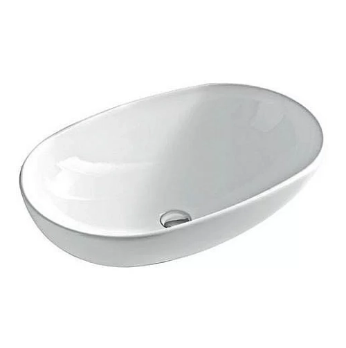 Раковина накладная Artceram La Ciotola 70LCL002 01 00 bi белая