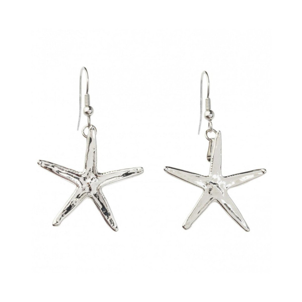 Серьги Ester Bijoux Морская Звезда C454-S BW