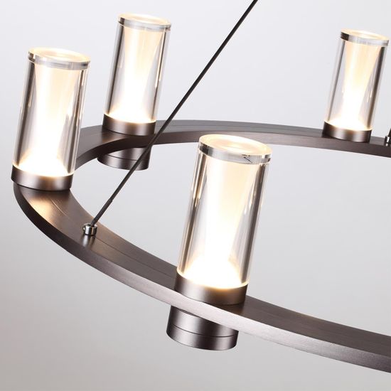 7143/70L HIGHTECH ODL26 Подвесной светильник  черный gun powder/акрилл/металл IP20 LED 60W 3830Лм 3000K 180° 220V DEFANCE