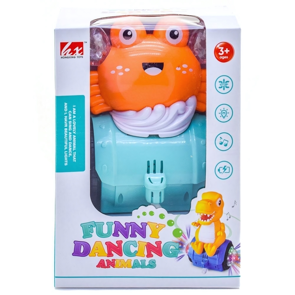 Игрушка на бат. Краб, коробка HX28758