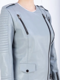 Куртка женская кожаная осенняя весенняя