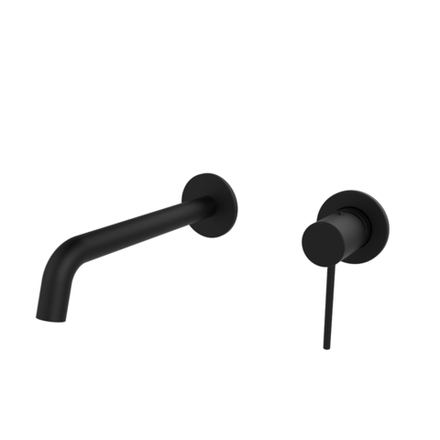 Смеситель встраиваемый для раковины Raiber Premium, Graceful RPB-004, матовый черный