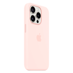 Силиконовый чехол с поддержкой MagSafe Apple Silicone Case для iPhone 15 Pro, Light Pink (Светло-розовый)