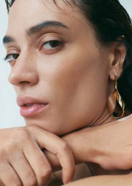 Polène Серьги-подвески Ormé, цвет верблюжьей шерсти