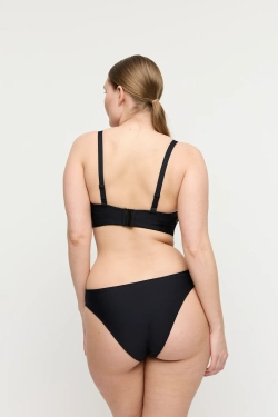 PRIMADONNA Swim Uvita Топ без бретелей с поролоновой вставкой, черный