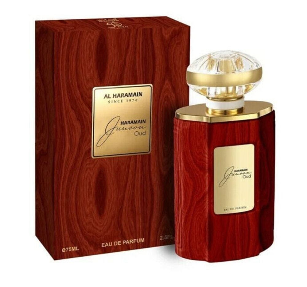 Древесный аромат Junoon Oud EDP Al Haramain 75 мл