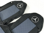 Чехлы кожаные стеганые вышивка MERCEDES MP2/MP3 2004-2013 г. MR41 Польша