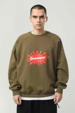 Толстовка Codered крюнек Firm Wide Chanel Зеленая Война