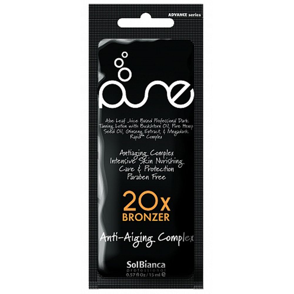 Крем для загара SolBianca Pure -40хBronzers