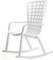 Кресло-качалка Folio белое