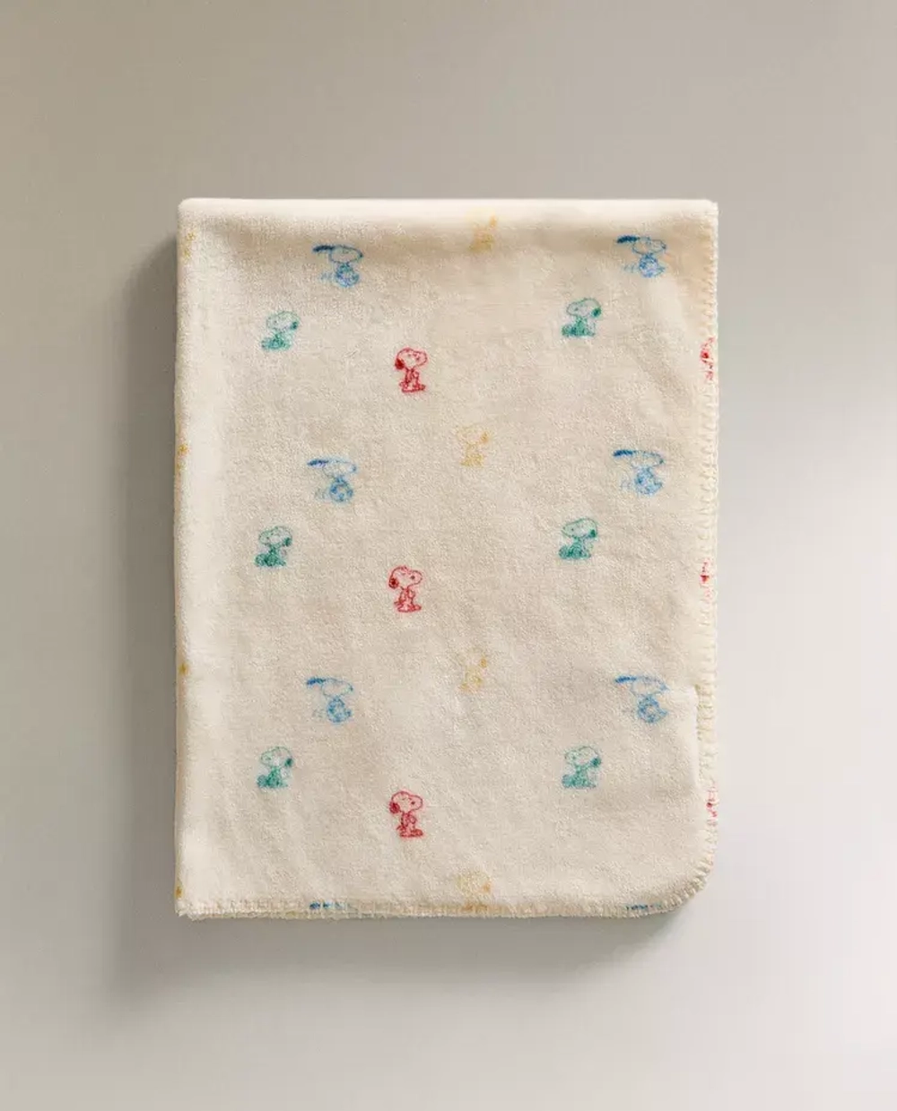 ZARA HOME ДЕТСКИЙ ФЛИСОВЫЙ ПЛЕД "CHILDREN'S PEANUTS™", РАЗНОЦВЕТНЫЙ