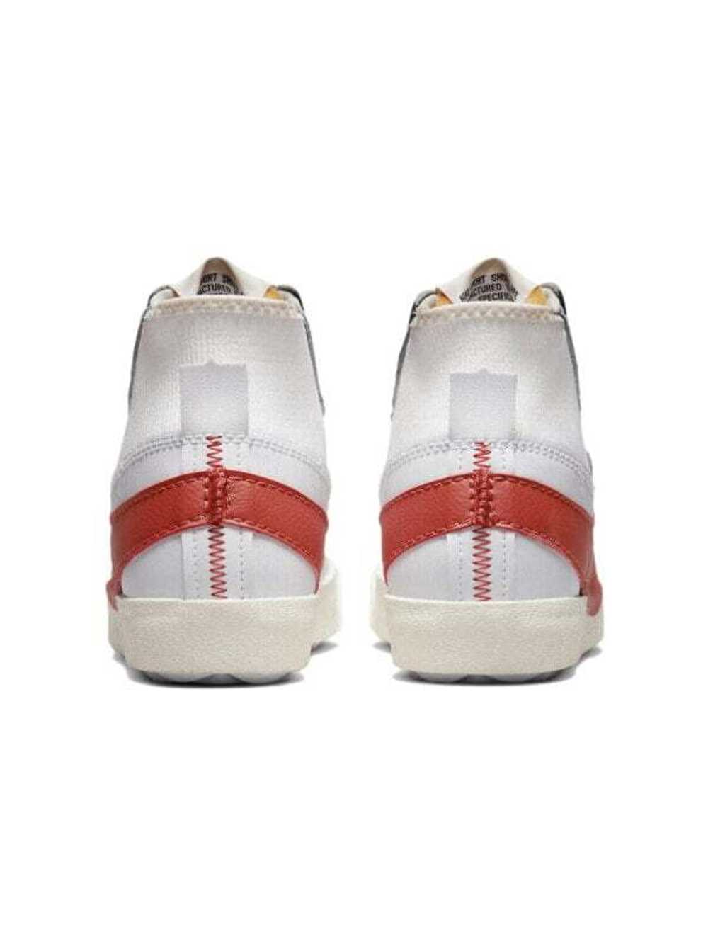 Кроссовки Nike Blazer Mid 77 Jumbo White Total Orange