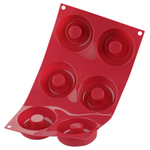 Форма для приготовления пончиков donuts ?7,5 см силиконовая