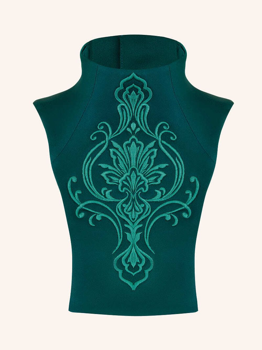 Манишка бирюзовая