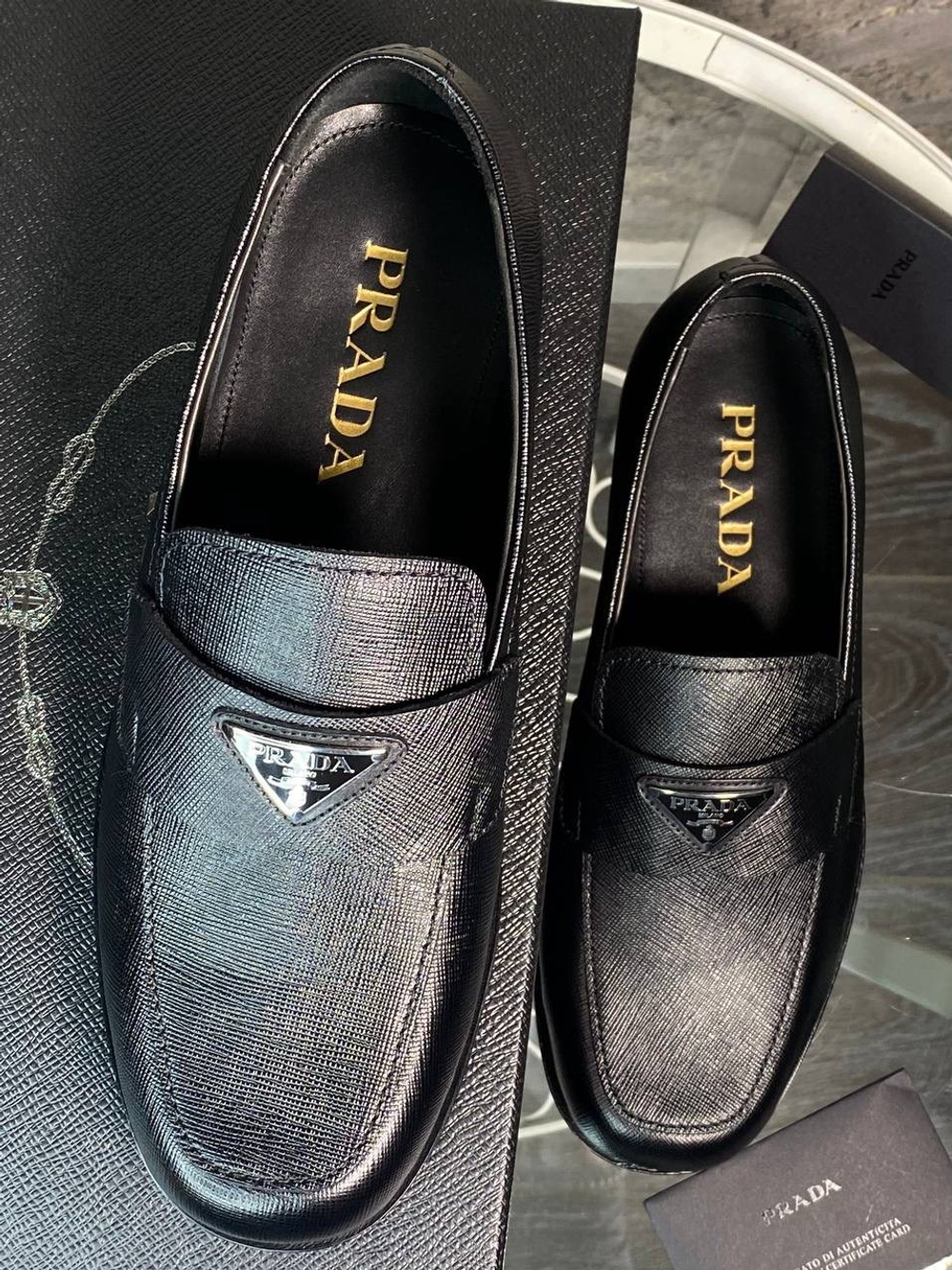 Лоферы Prada