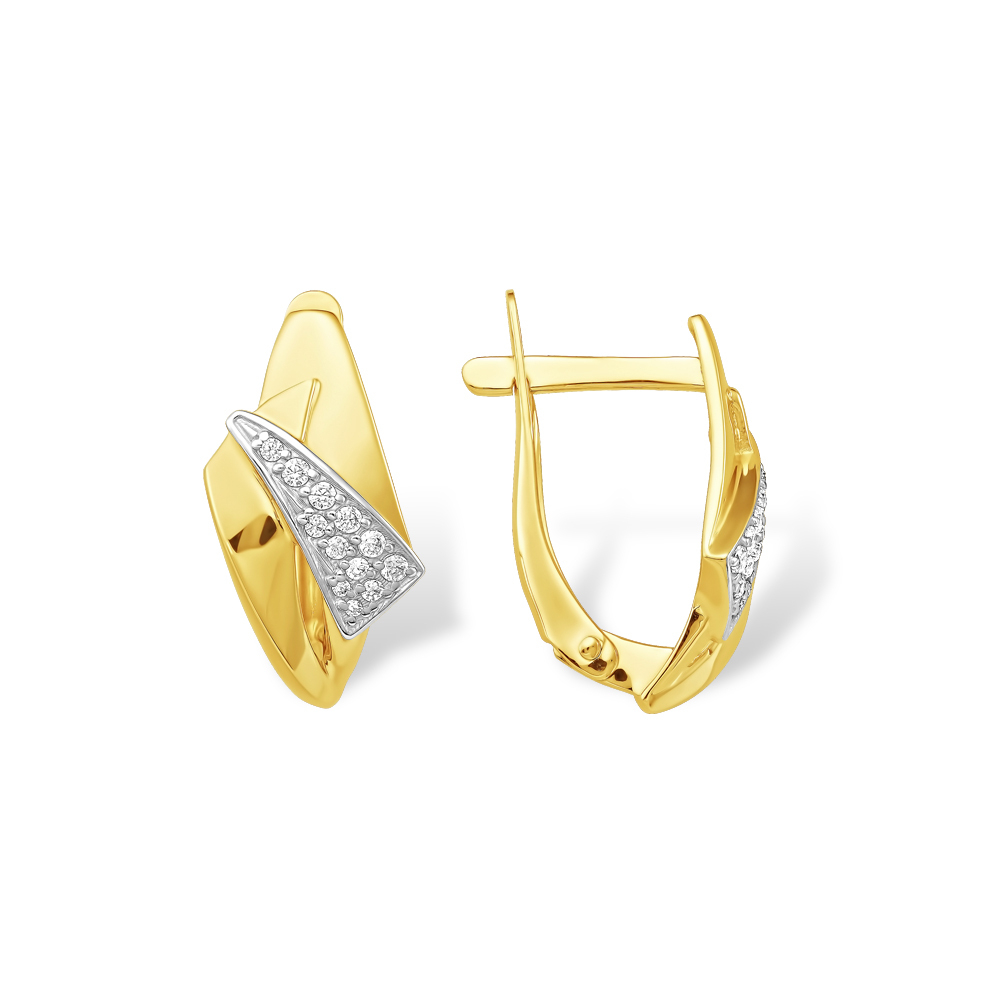 Серьги из золота 585 пробы